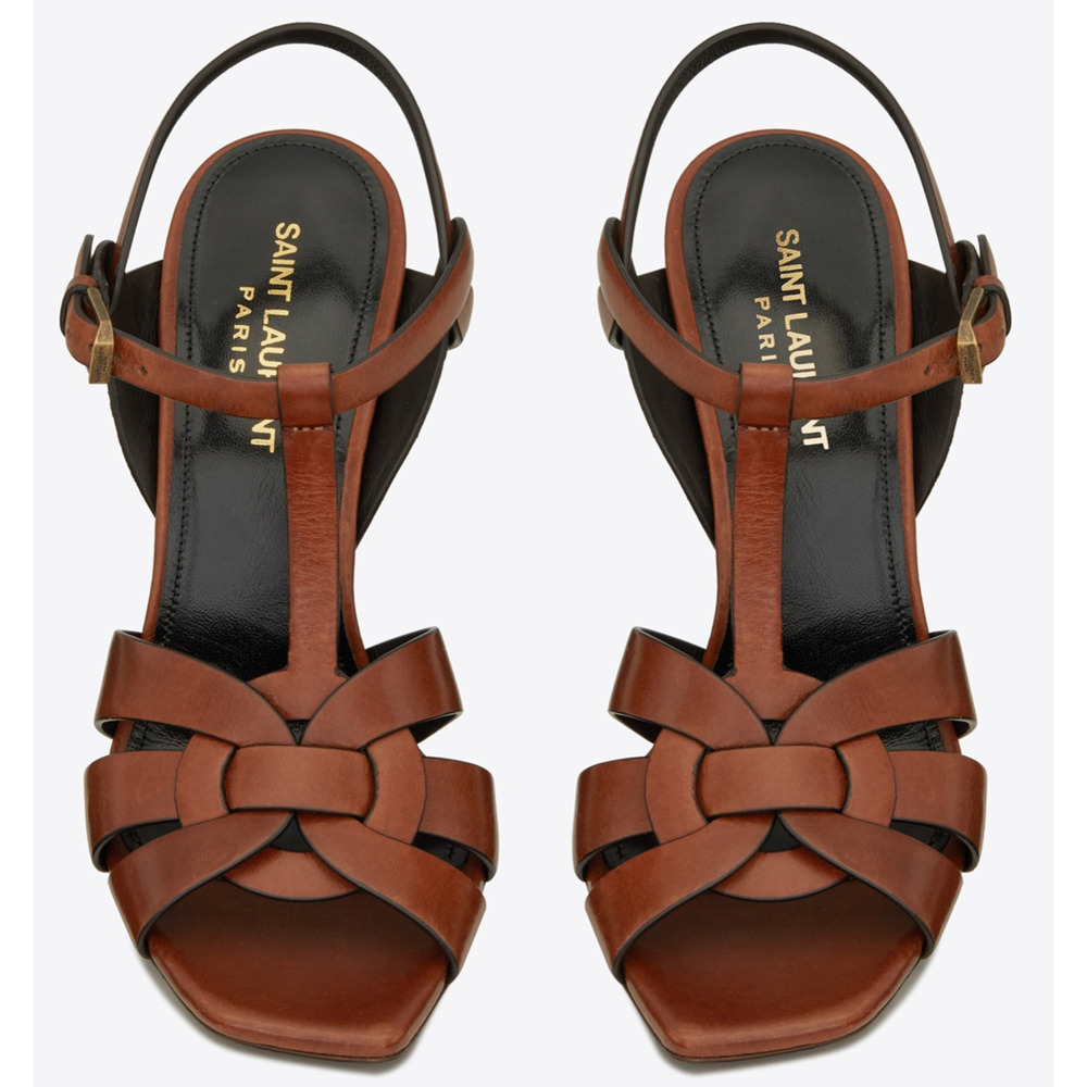 Saint Laurent Brown Heels - Picture 6 of 12